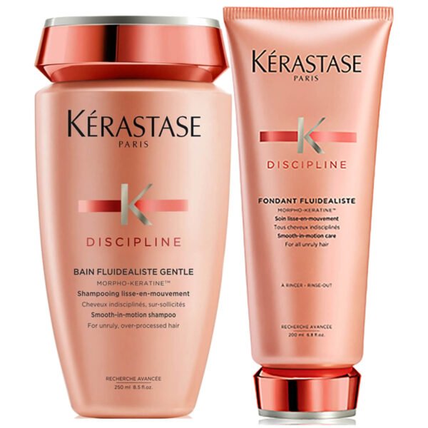 Kerastase Conditioner Discipline Bain Fluidealiste Gentle (250ml) and Fondant Fluidealiste (200ml)