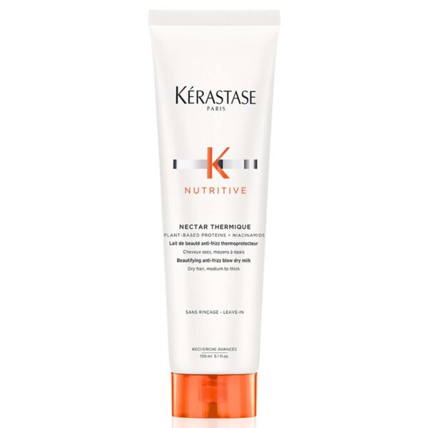 Kerastase Nutritive Nectar Thermique Beautifying Anti-Frizz Blow Dry Milk for Dry Medium to Thick Hair 150ml