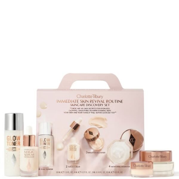 Charlotte Tilbury Immediate Skin Revival Routine - Skincare Discovery Set