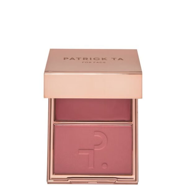 ⁦PATRICK TA NEW SHADES Major Headlines Double-Take Cream and Powder Blush Duo⁩ - الصورة ⁦2⁩