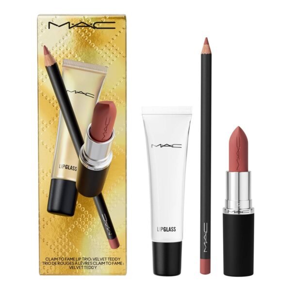 M.A.C Claim to Fame Lip Trio Velvet Teddy